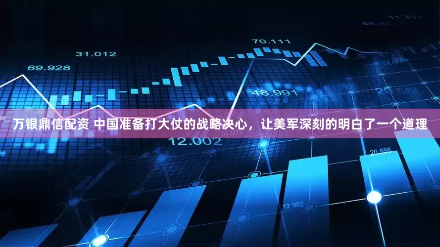 万银鼎信配资 中国准备打大仗的战略决心，让美军深刻的明白了一个道理